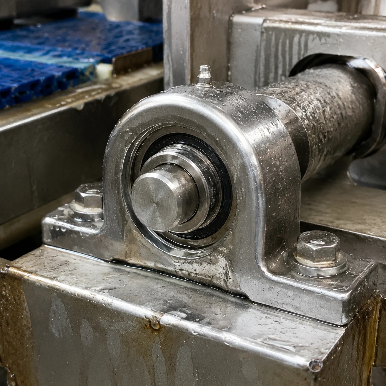 AISI 440C stainless steel ball bearings close-up showing surface finish and precision
