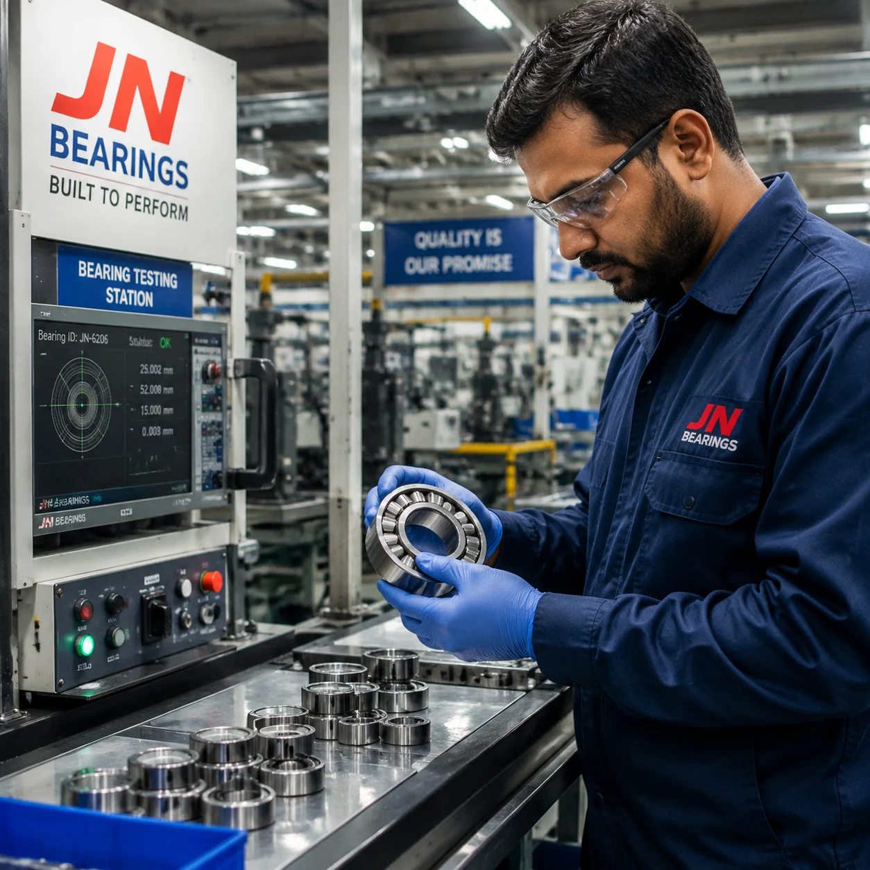 Automotive bearings for precision manufacturing