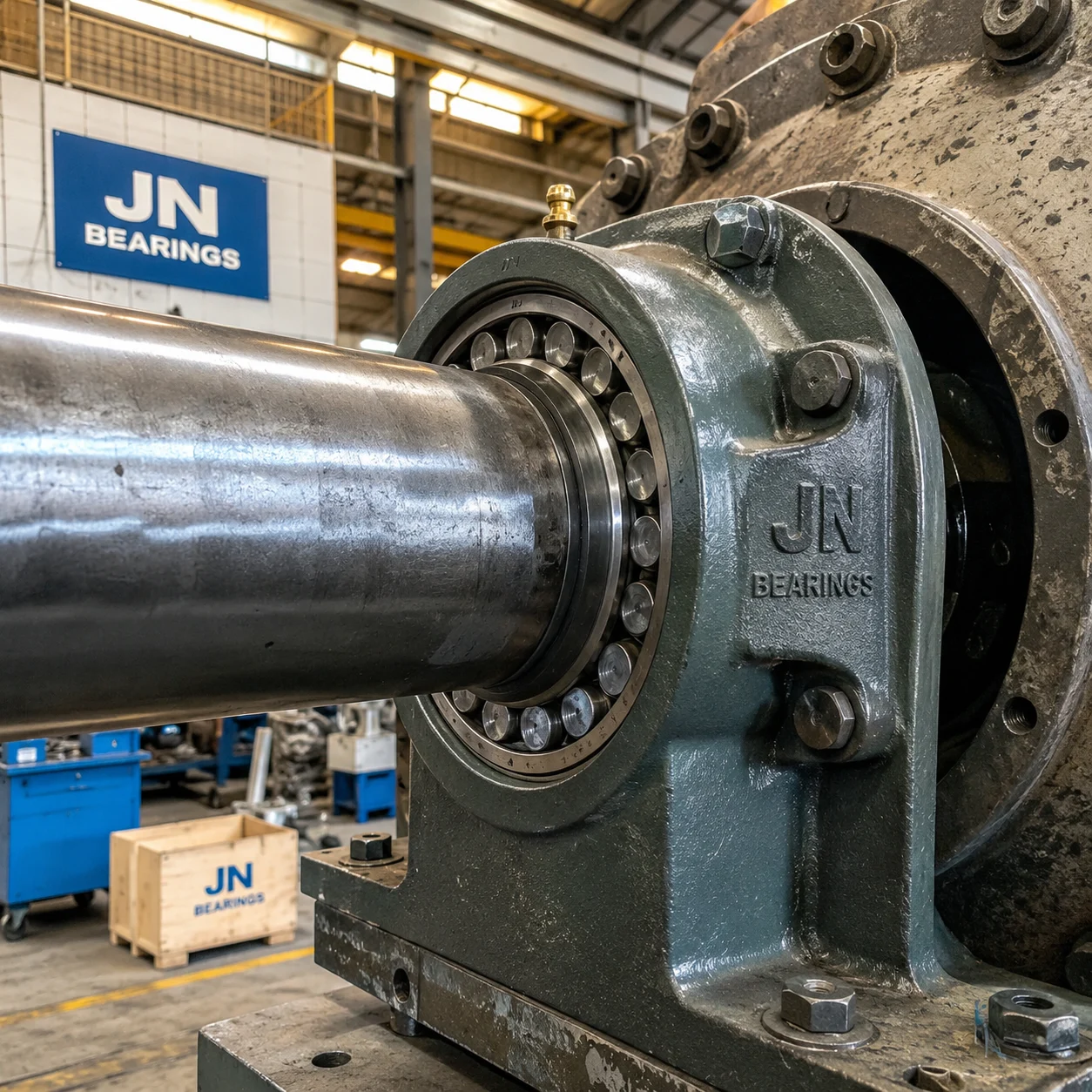 Ball bearings for industrial machinery equipment