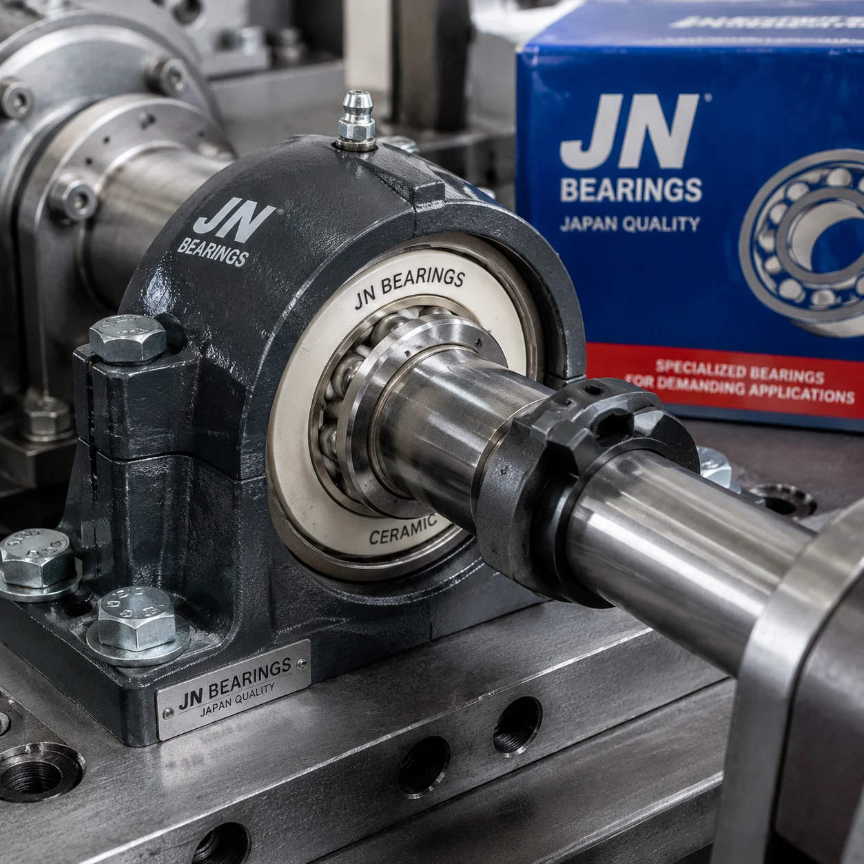 Bearing arrangement selection chart for JN Bearings applications