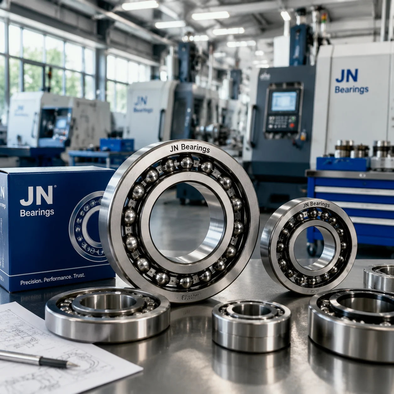Bearing manufacturer certifications and compliance documents