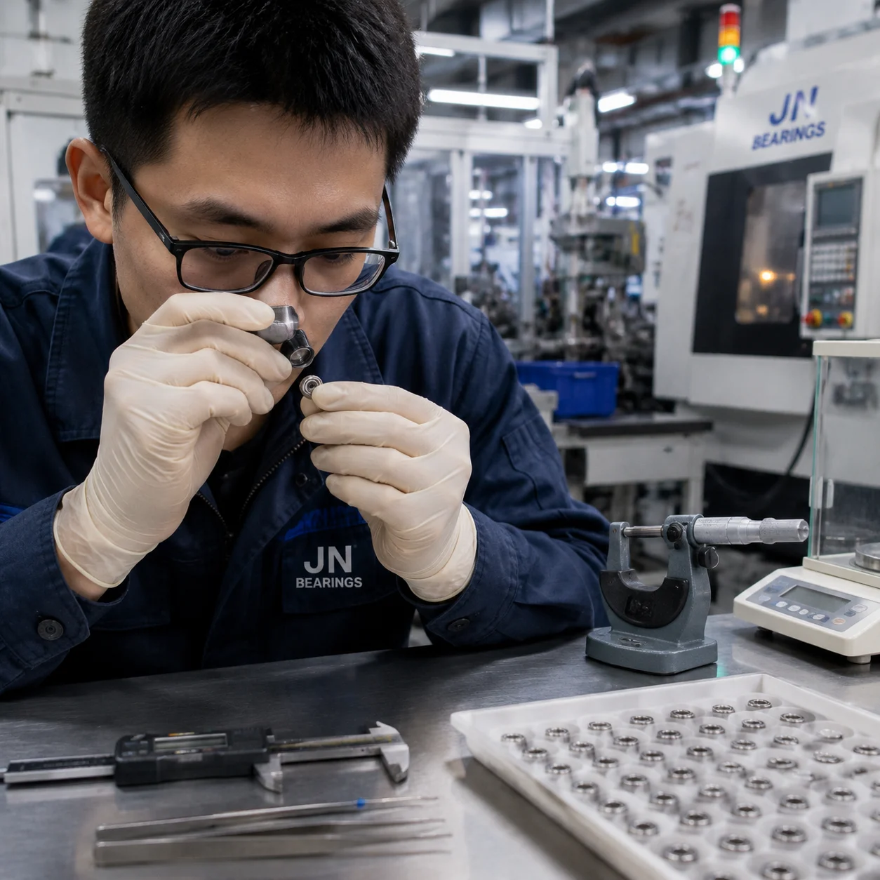 Bearing selection factor reference table from JN Bearings