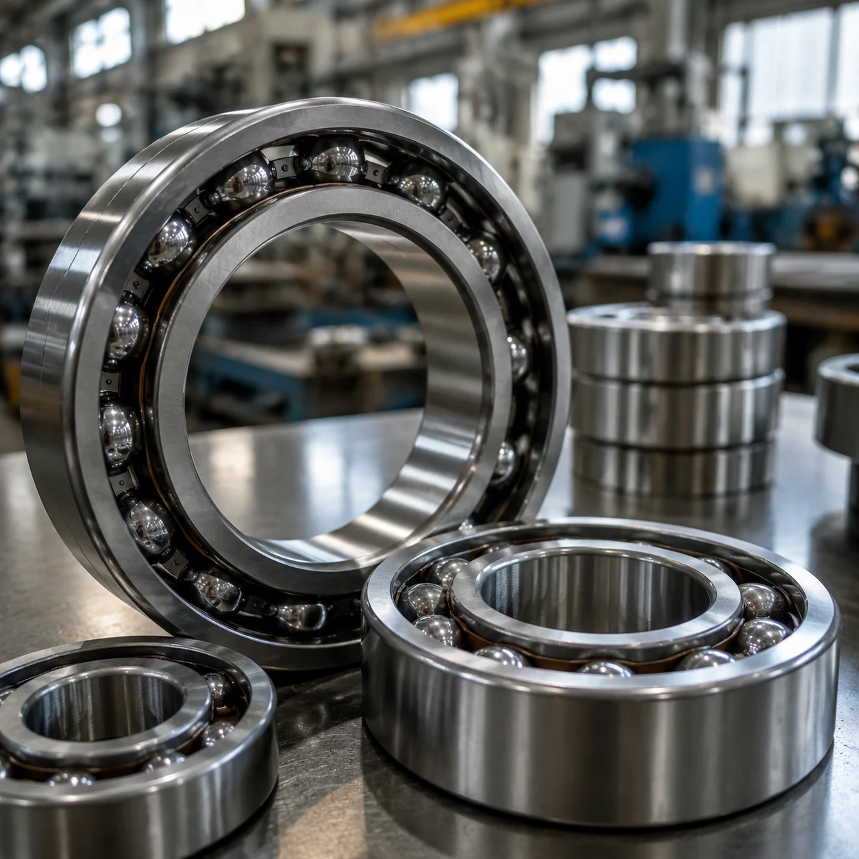 Custom ball bearings manufactured for OEM ODM projects at JN Bearings