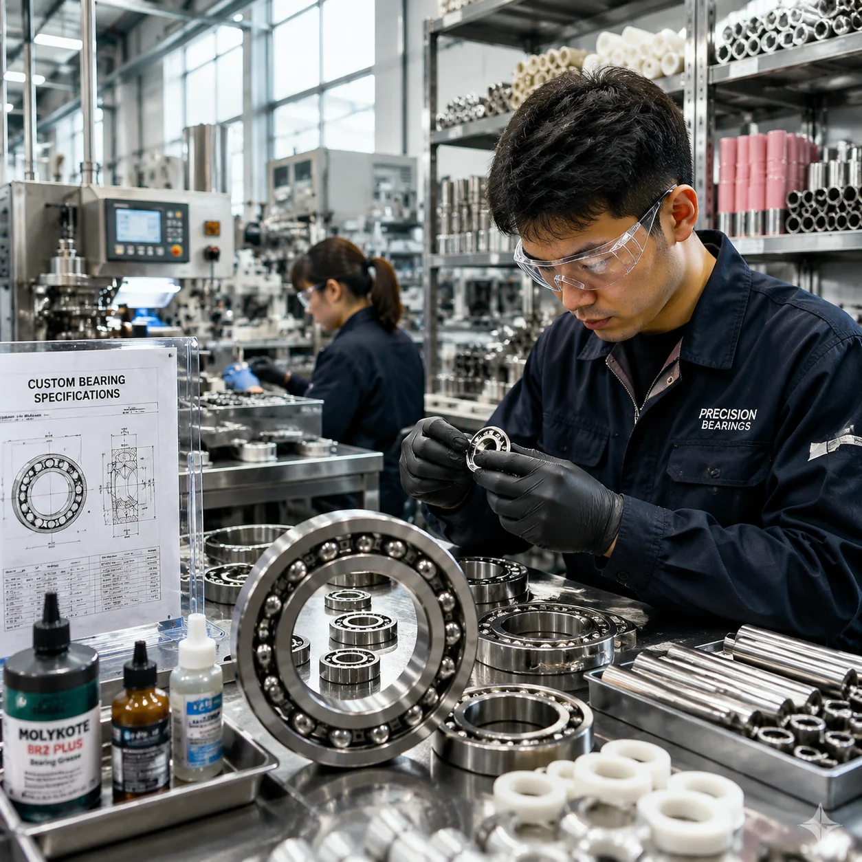 Custom ball bearings manufacturing applications and long-term sourcing scenarios