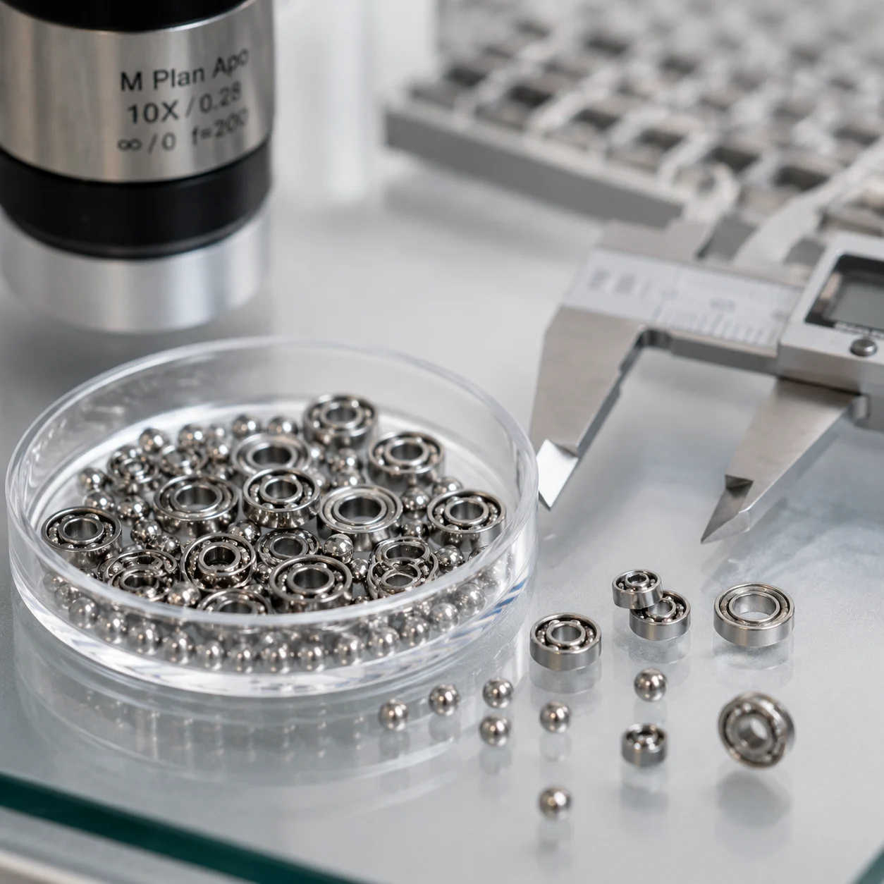 Deep groove ball bearings — stainless steel