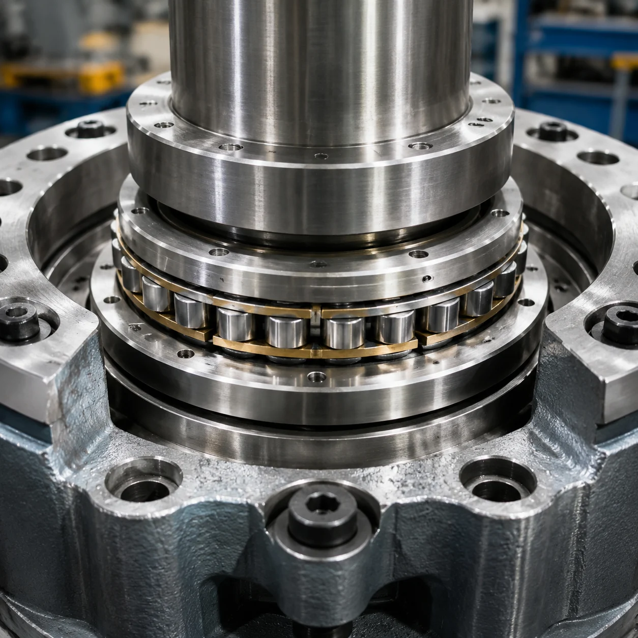 Double direction thrust bearing diagram