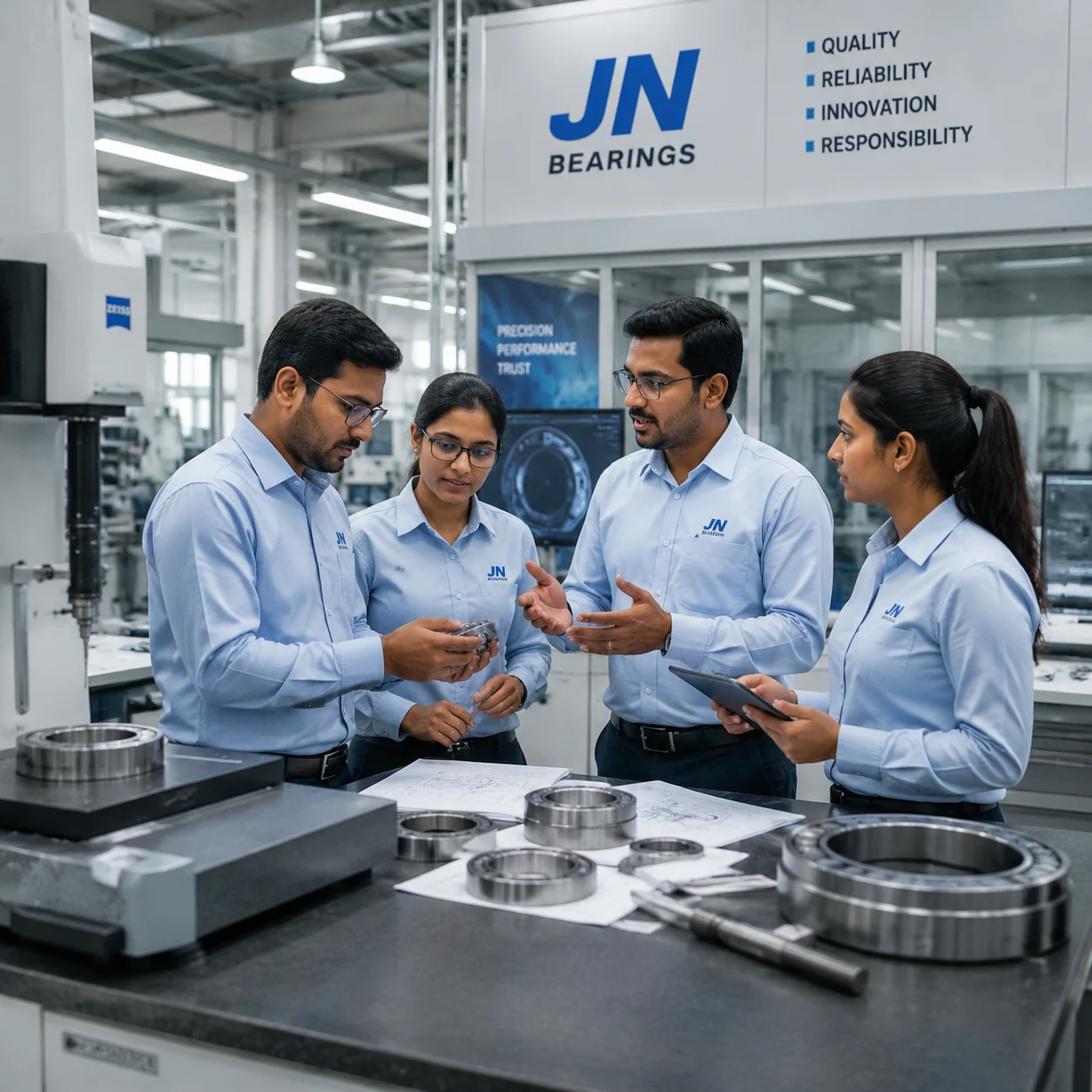 Efficiency and responsibility in ball bearing supply