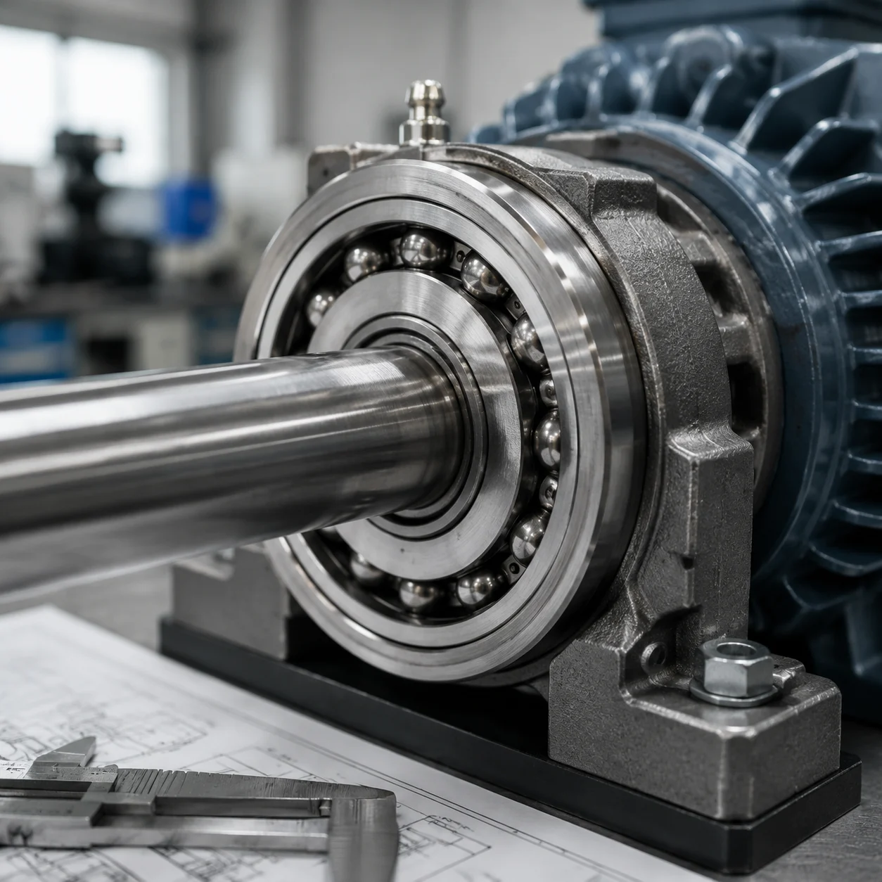 Electric motor bearing application — JN Bearings precision components