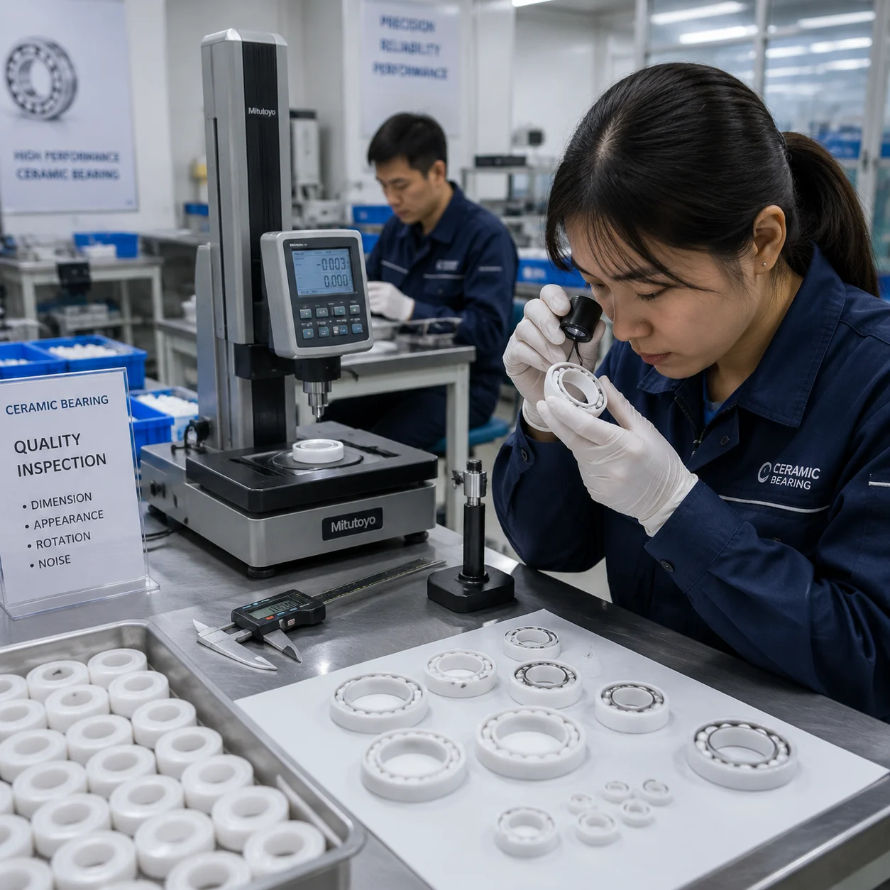Final bearing assembly quality audit