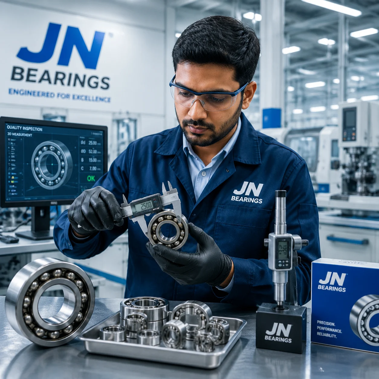 Identifying industrial ball bearing problems and operating challenges