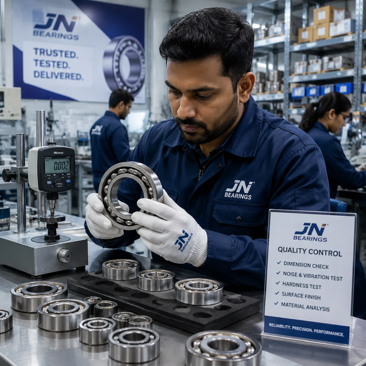 Improved operational reliability with JN Bearings solutions