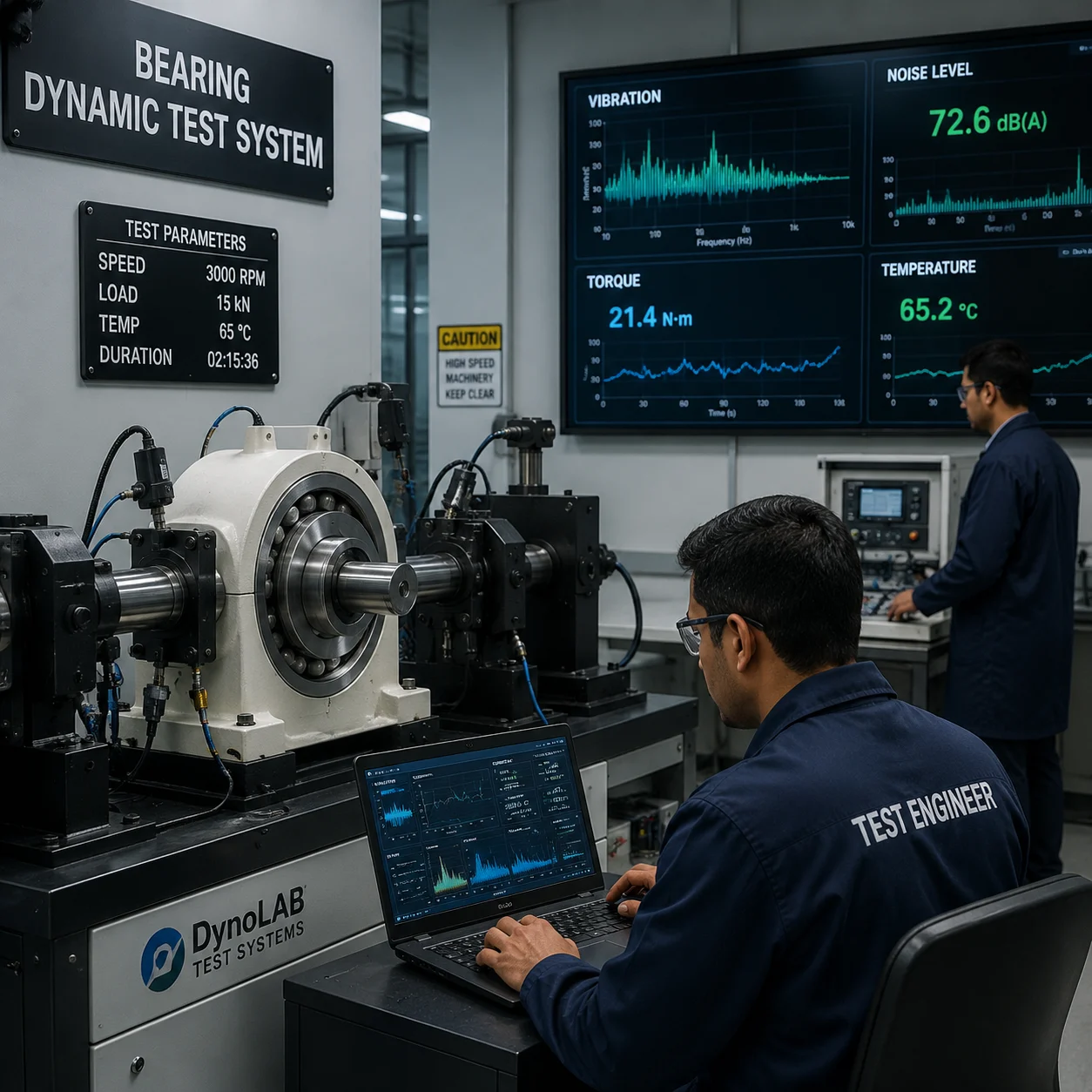 In-process bearing dimensional inspection