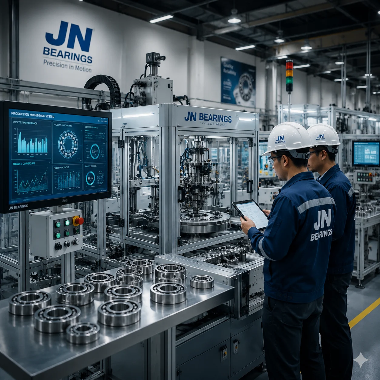 In-process manufacturing control checklist