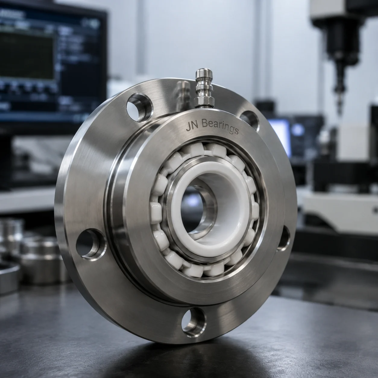 Inch series miniature flanged bearing specs manufactured by JN Bearings