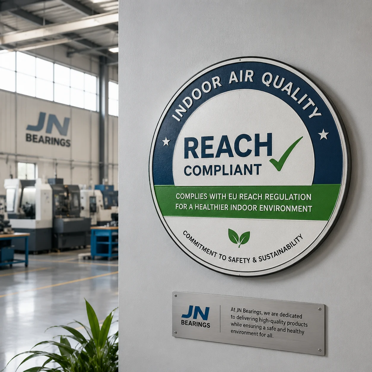 Indoor Air Quality Compliance Badge