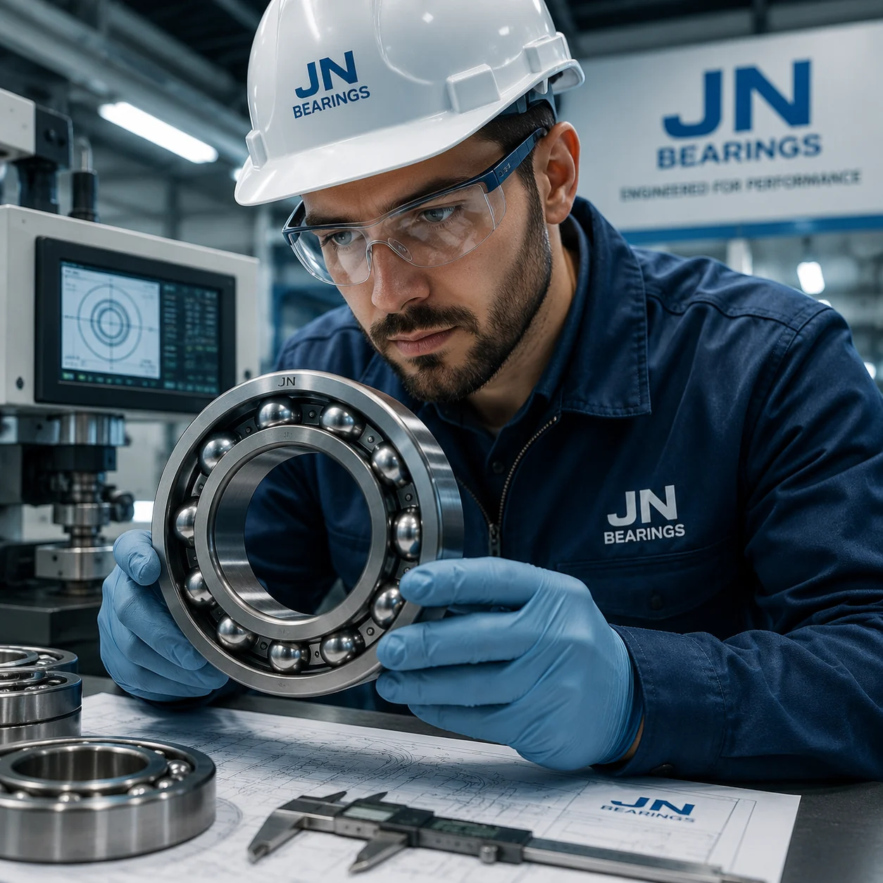 Industrial bearing engineering support by JN Bearings