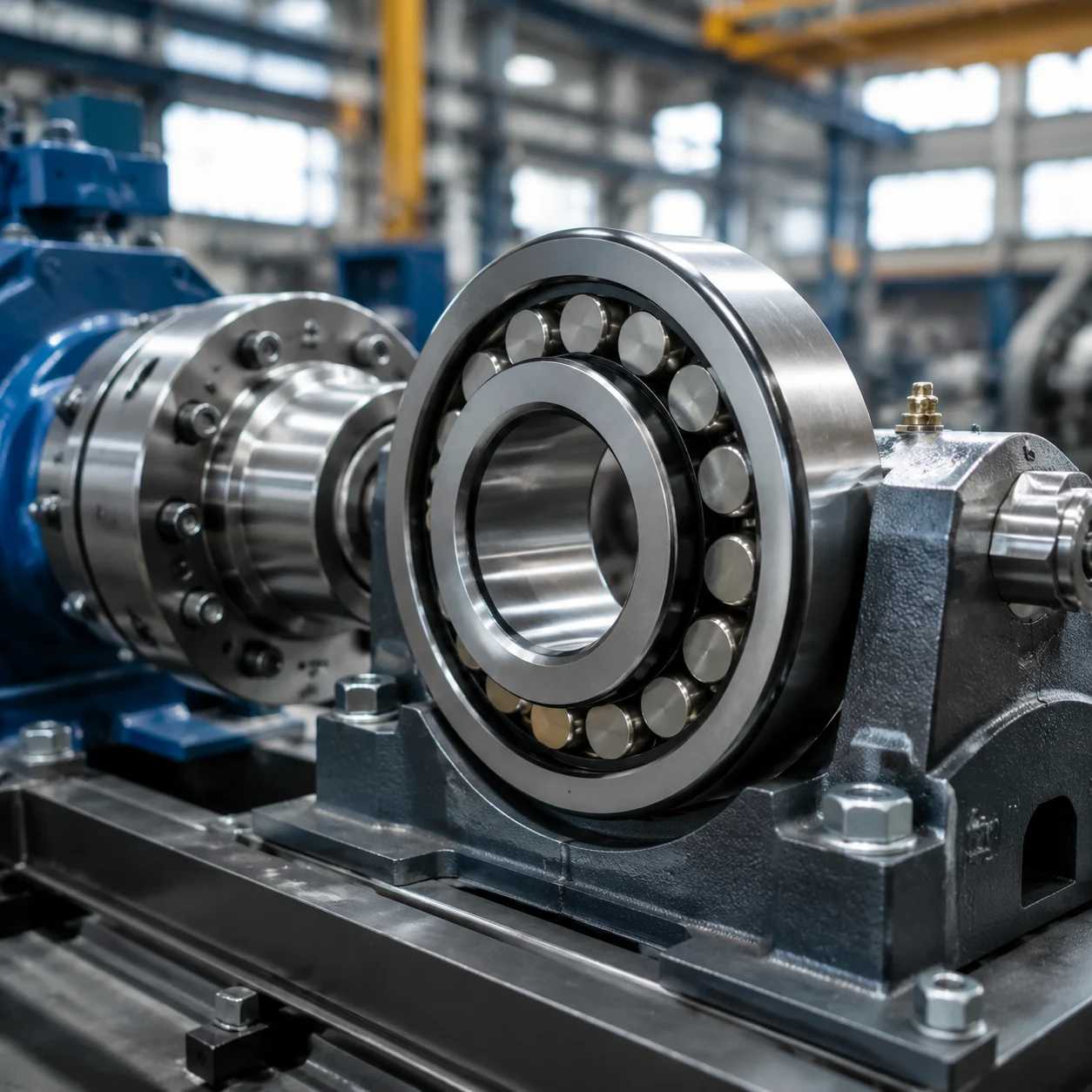 Industrial machinery components sourced by JN Bearings