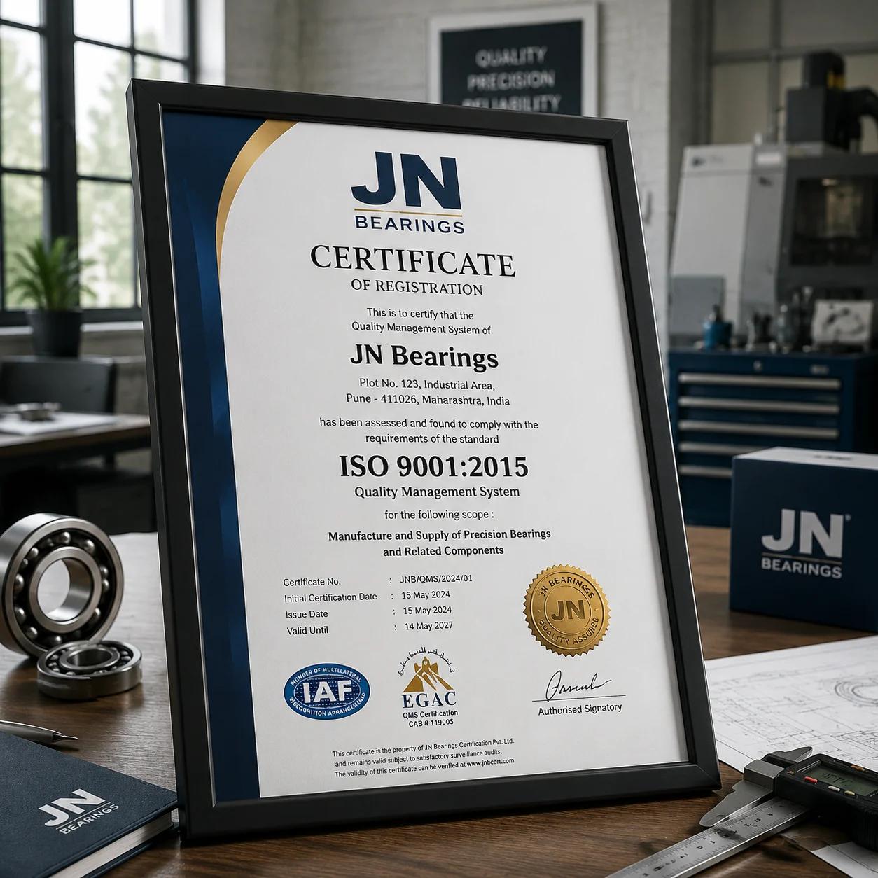 ISO 9001 Quality Management Certification
