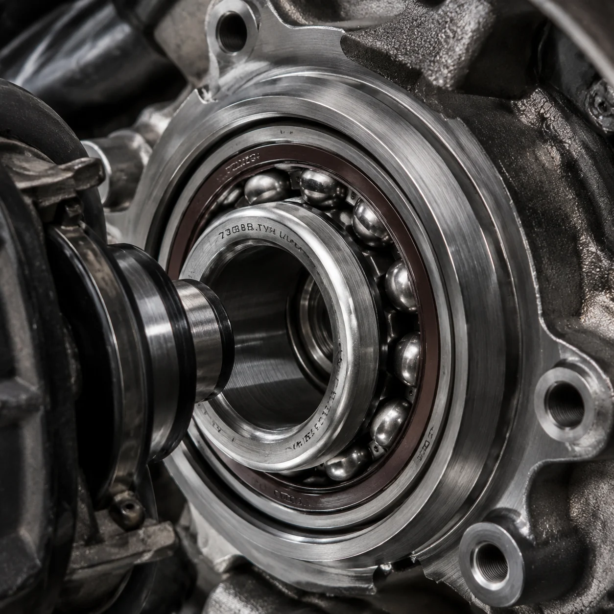 JN Bearings Angular Contact Ball Bearing for Automotive Assemblies