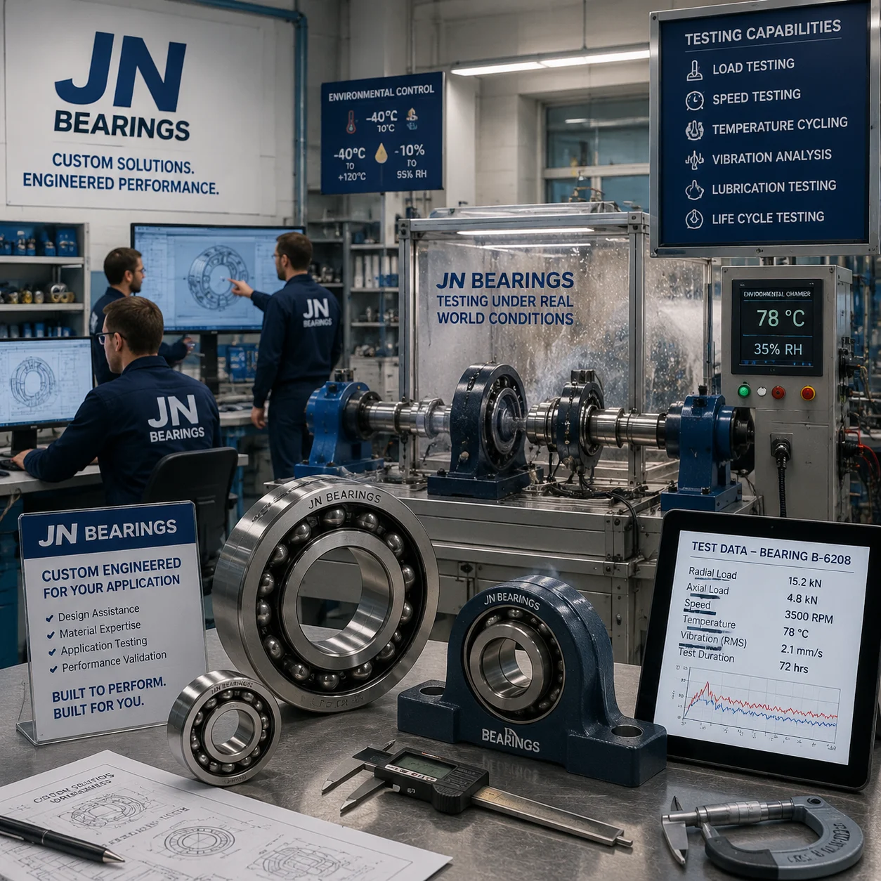 JN Bearings featured electric motor application case study