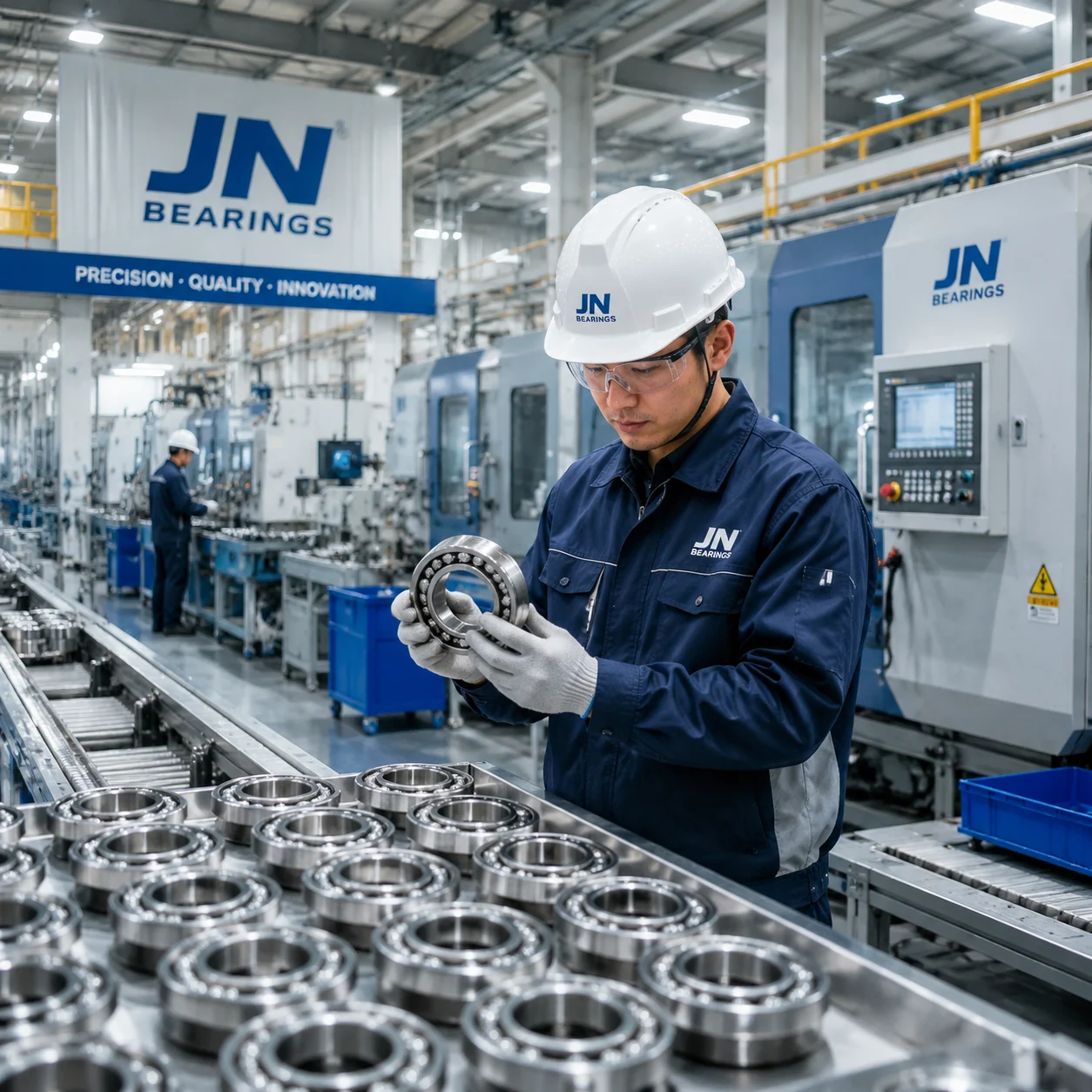 JN Bearings manufacturing facility delivering industrial bearing solutions