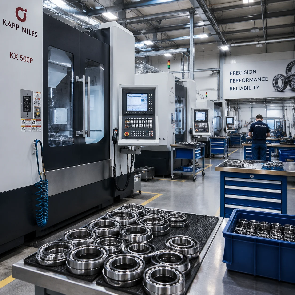 JN Bearings manufacturing facility overview