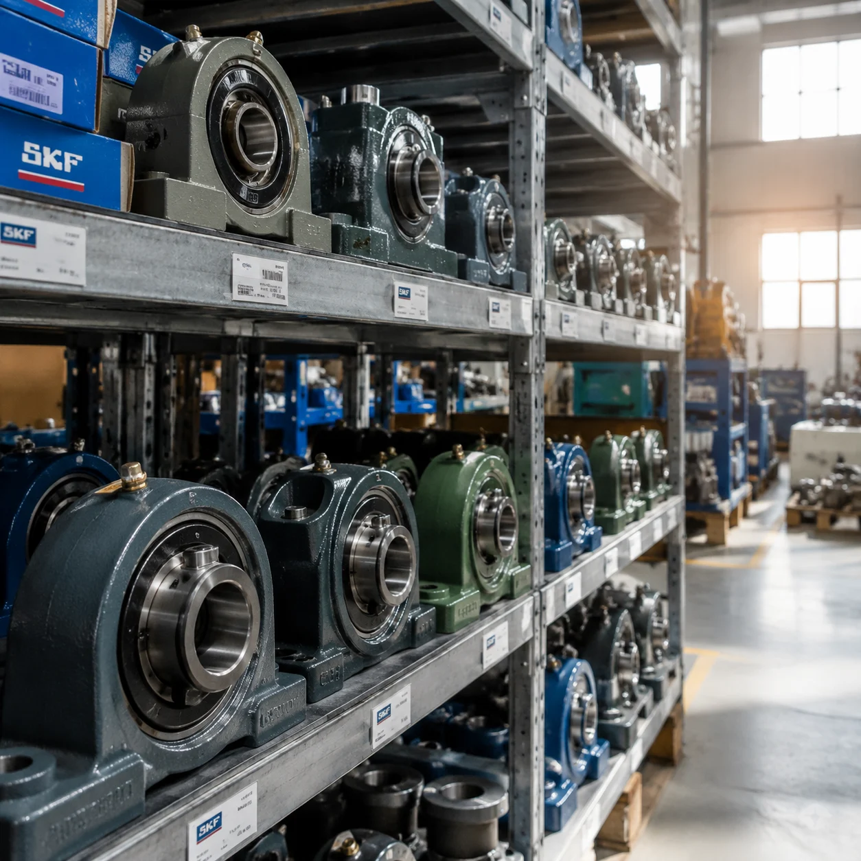 JN Bearings pillow block units and mounted bearings ready for wholesale dispatch
