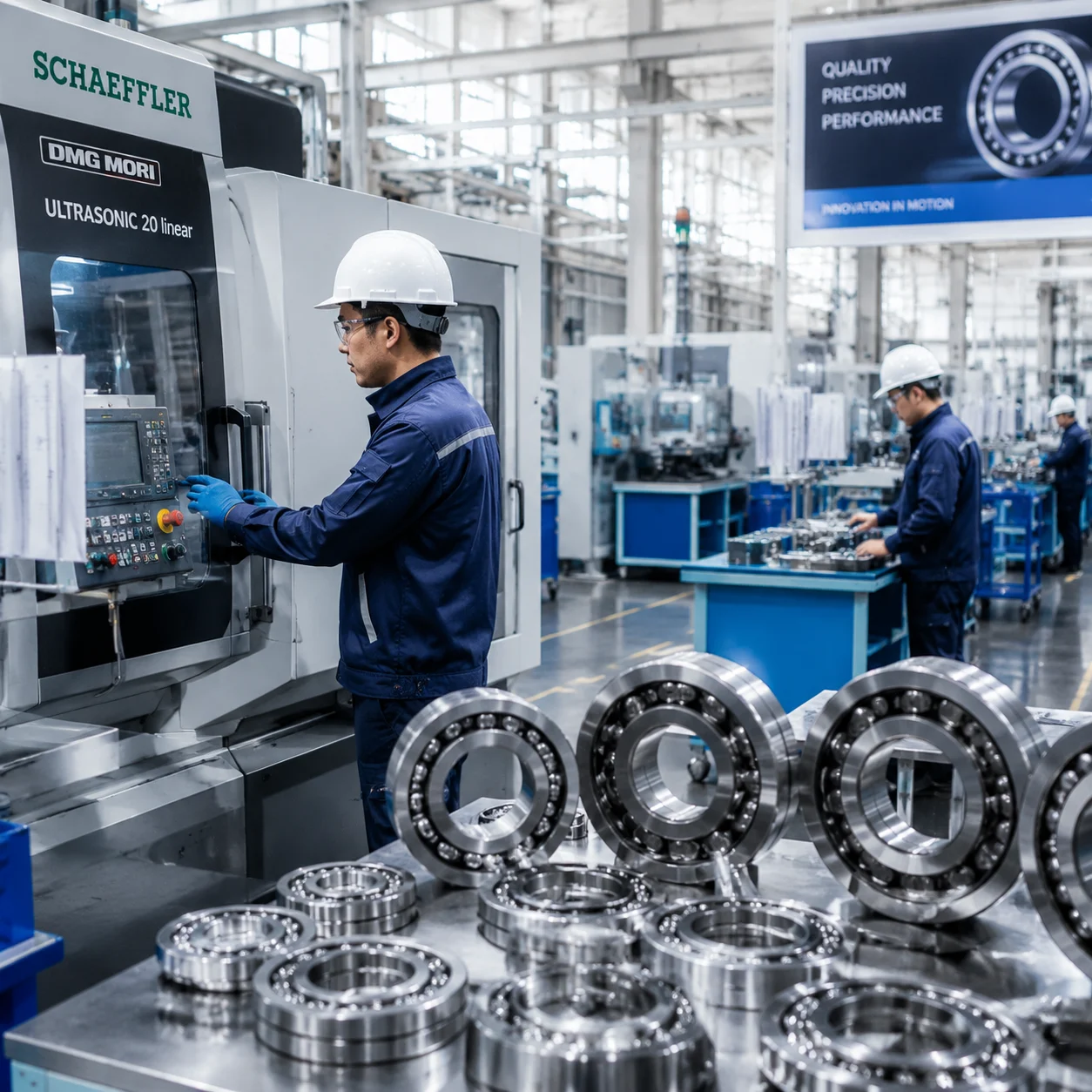 JN Bearings precision manufacturing facility