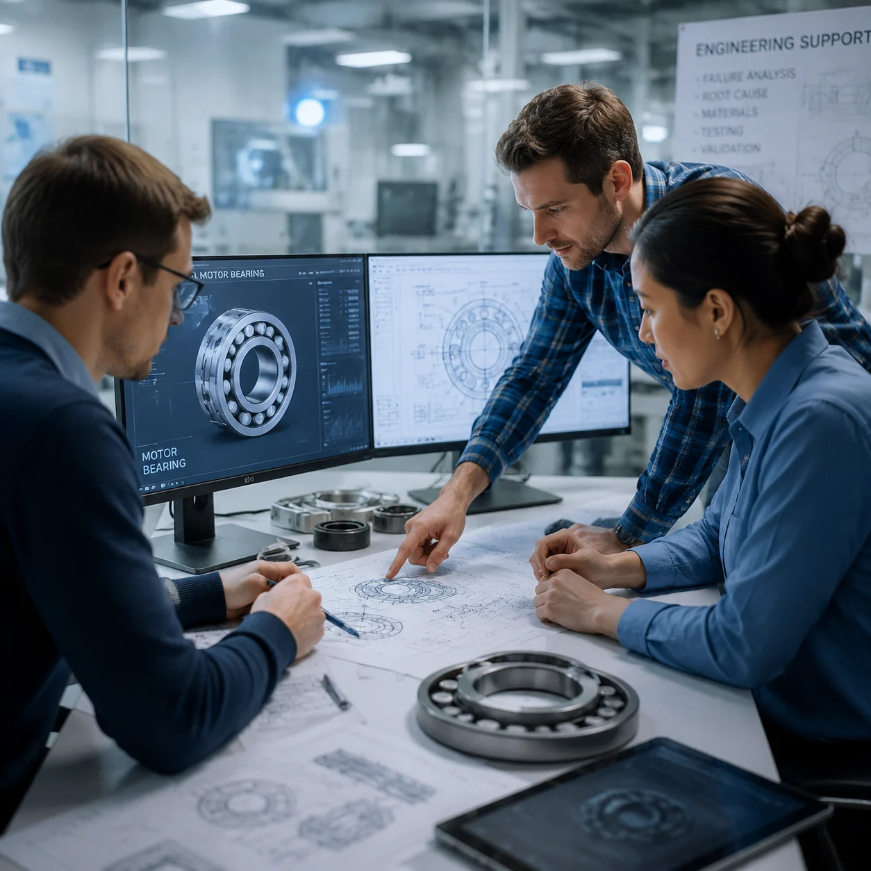 JN Bearings providing ball bearings for global electric motor replacement