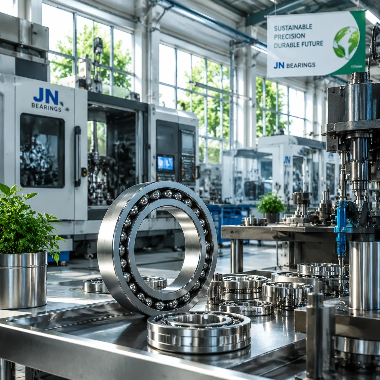 JN Bearings sustainability circular economy concept