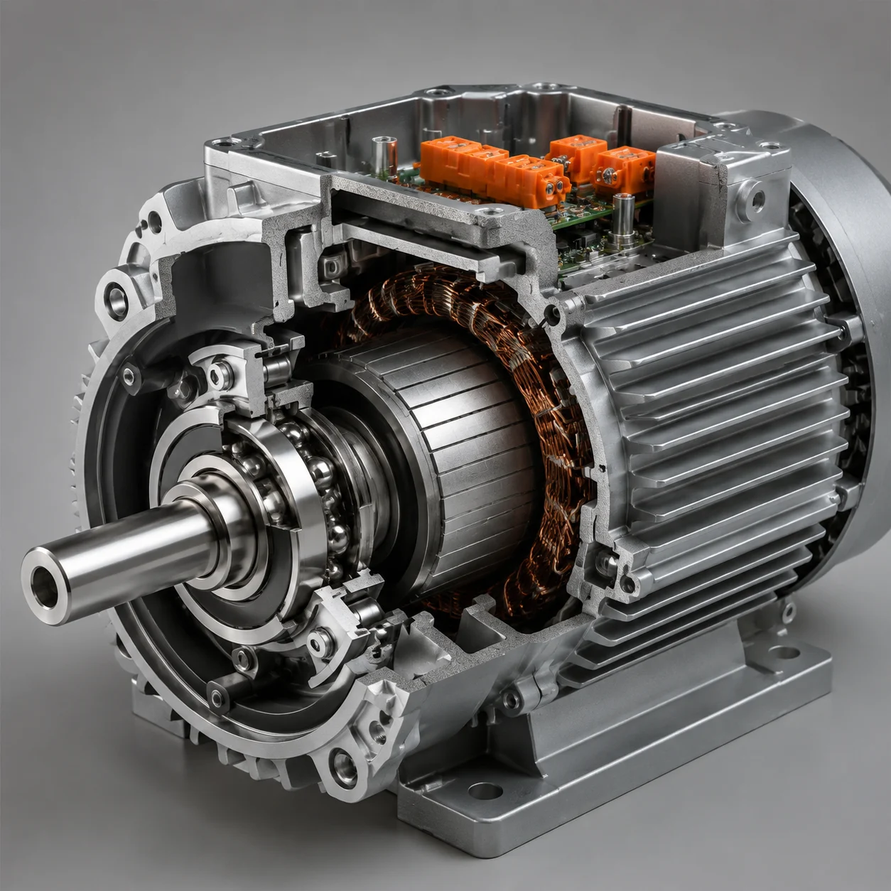Precision steel ball bearings for automotive electric motor and auxiliary drive applications