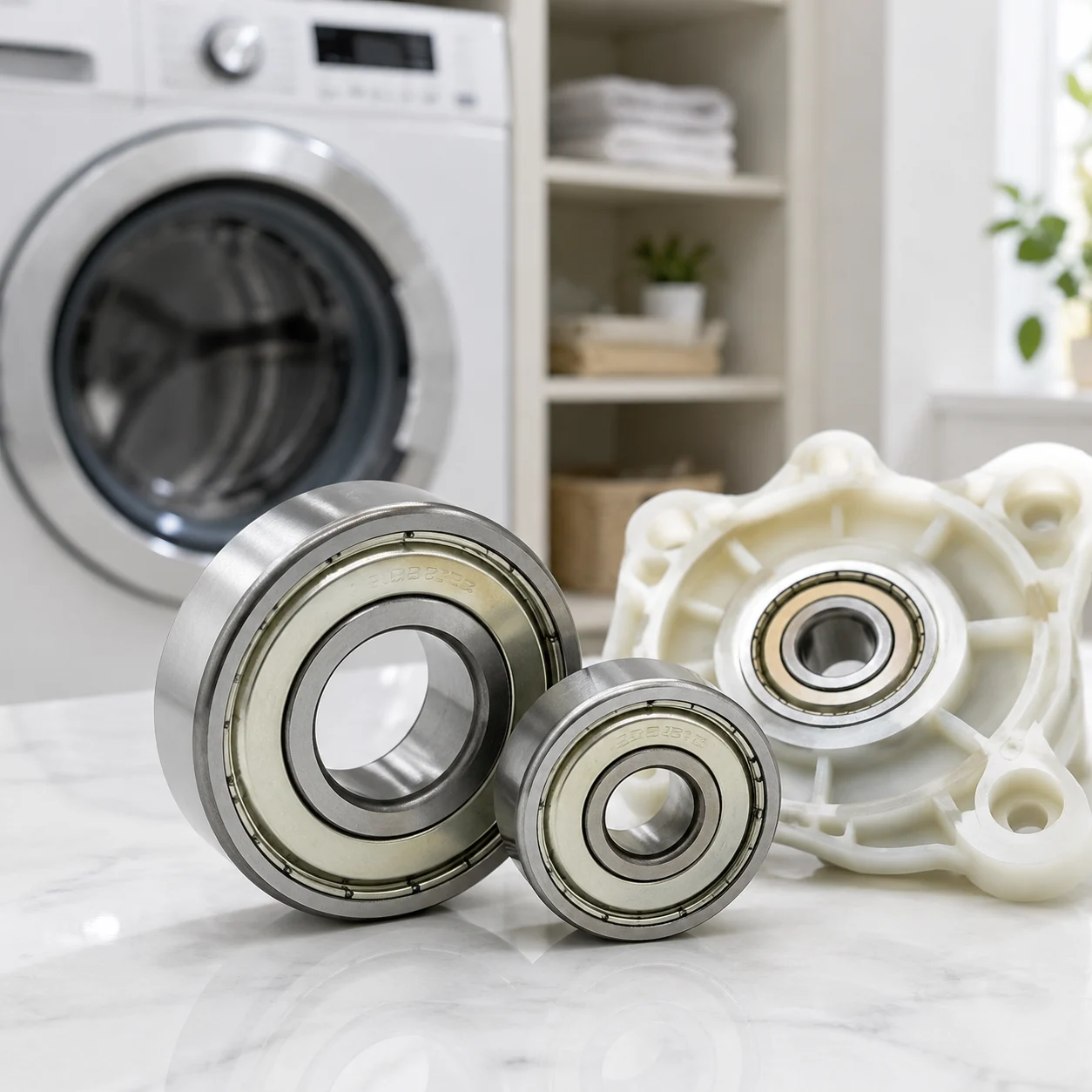 Sealed ball bearings for home appliances