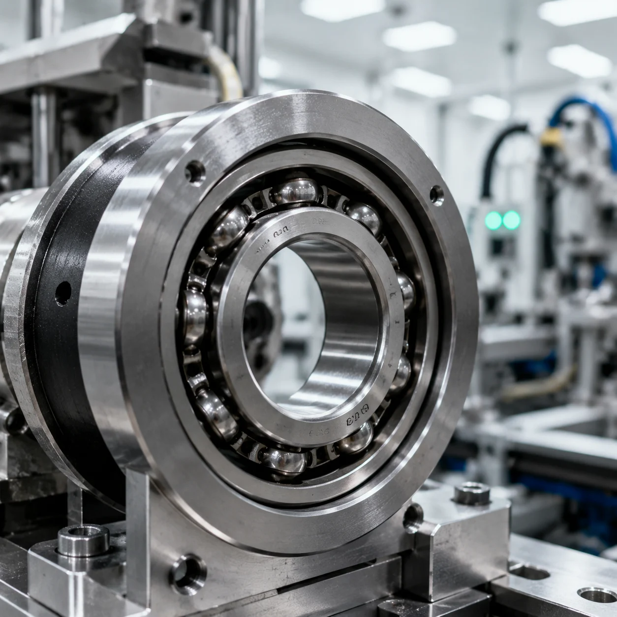 Selecting deep groove and angular contact ball bearings for precision motion control