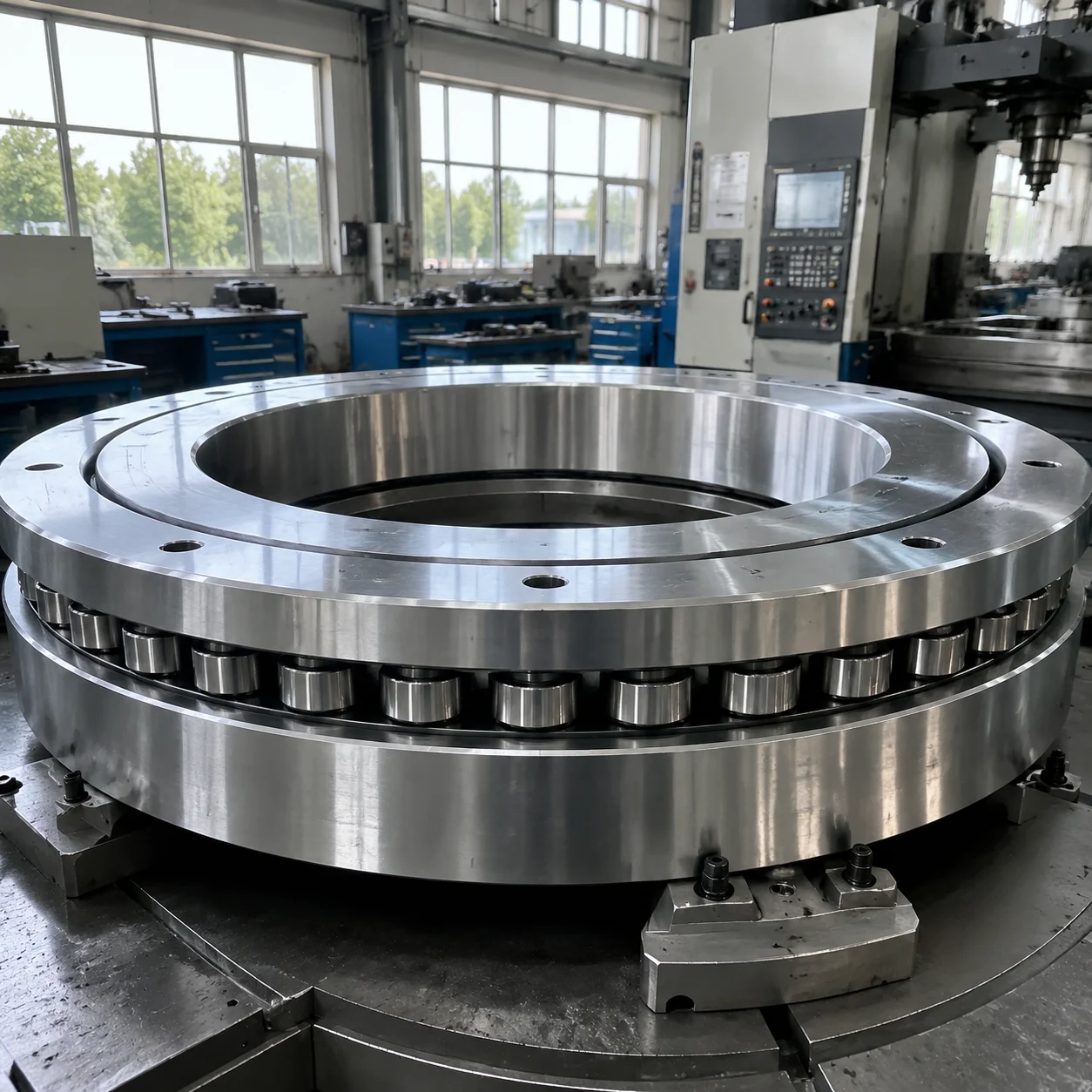 Single direction thrust bearing illustration