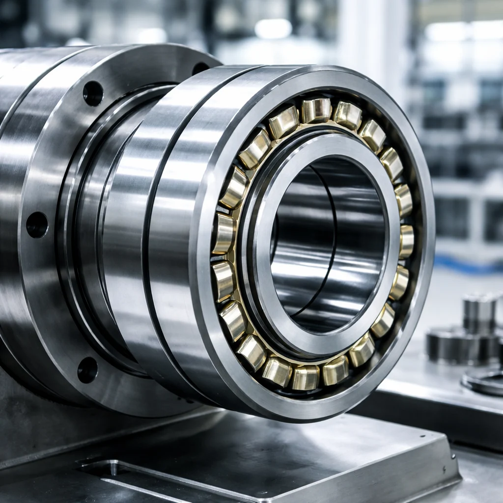 Single Row Angular Contact Ball Bearing for high-speed spindle applications