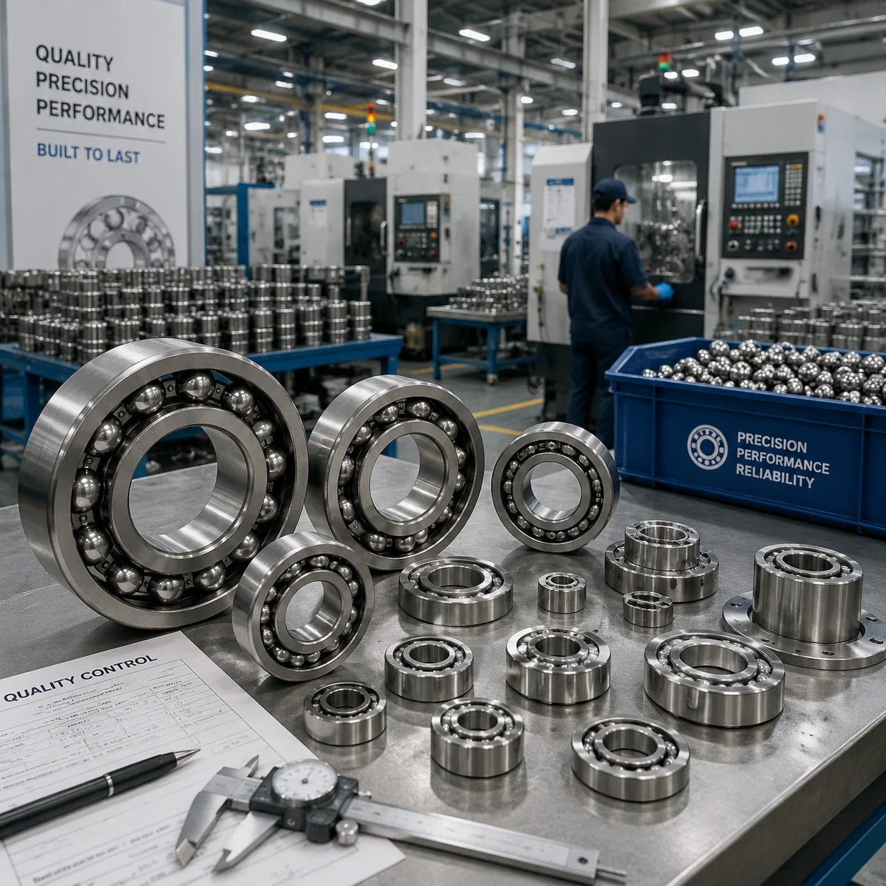 Stainless steel thrust ball bearings
