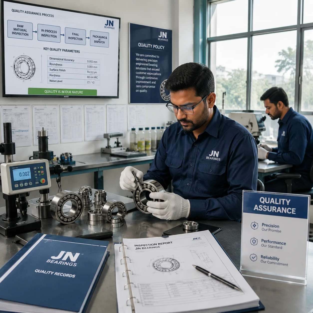 Standards and quality management certifications ensuring consistent bearing supply
