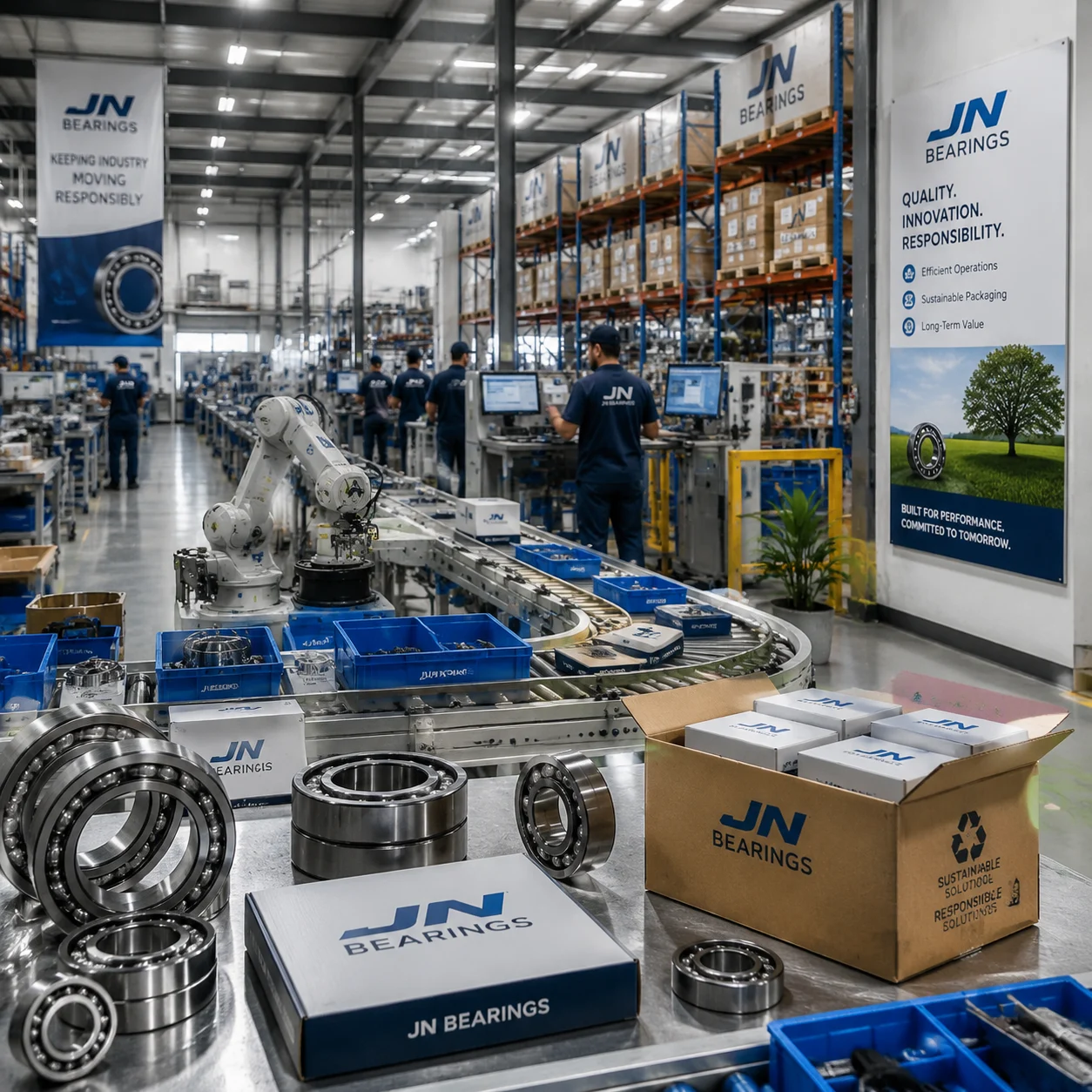 Sustainable bearing manufacturing delivering long-term value