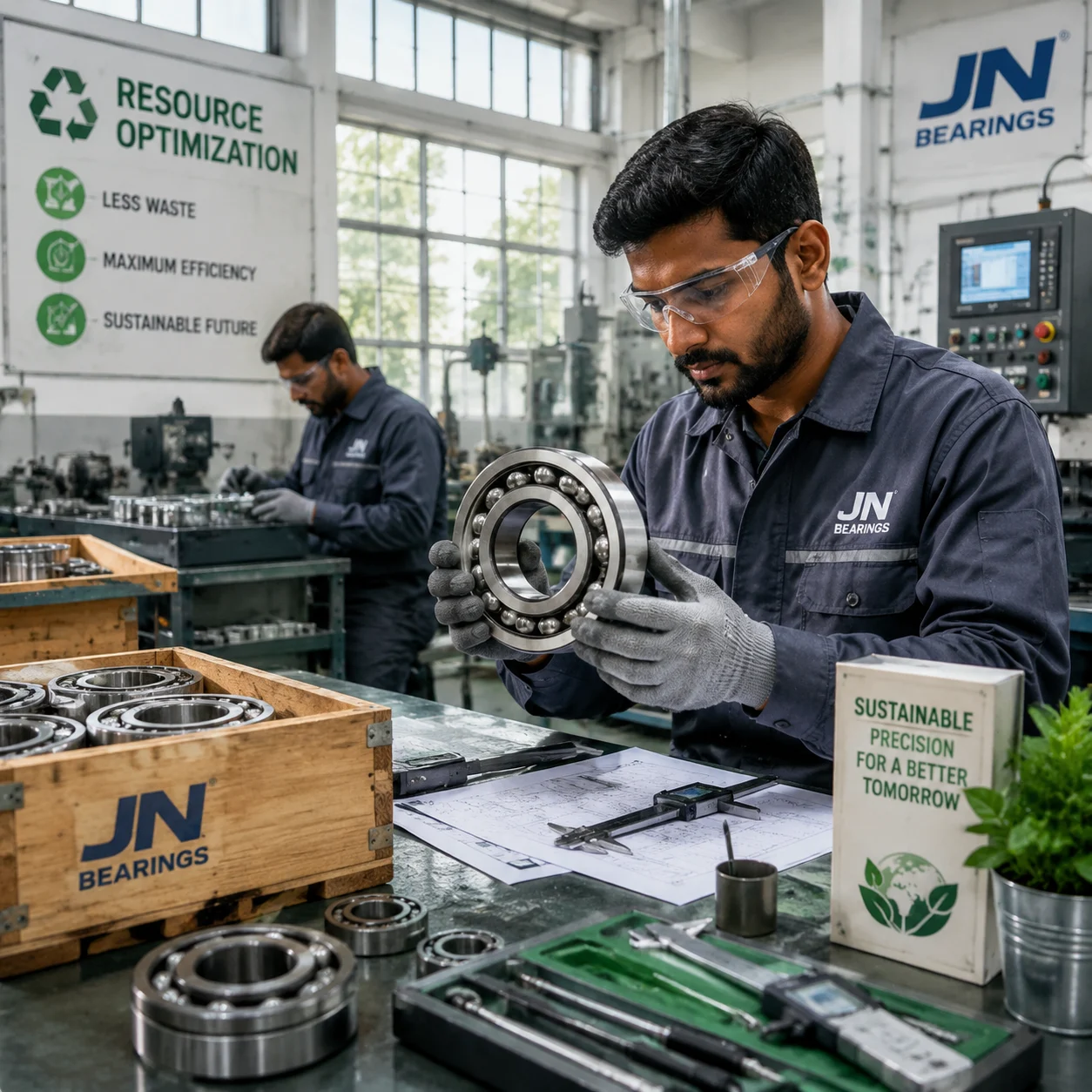 Sustainable production planning and waste reduction in manufacturing
