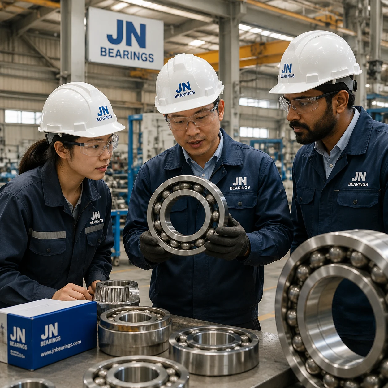 Technical chart evaluating ball bearing selection factors