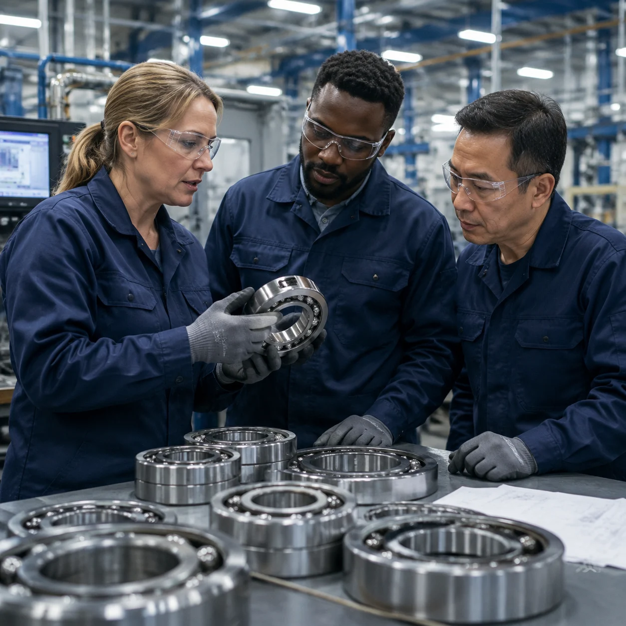 Various types of high-performance industrial ball bearings from JN Bearings product line