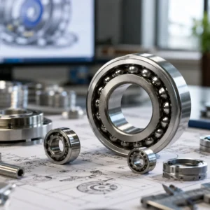 roulements à billes à gorge profonde personnalisés OEM avec rosace intérieure et extérieure modifiée pour des applications moteur à fonctionnement silencieux