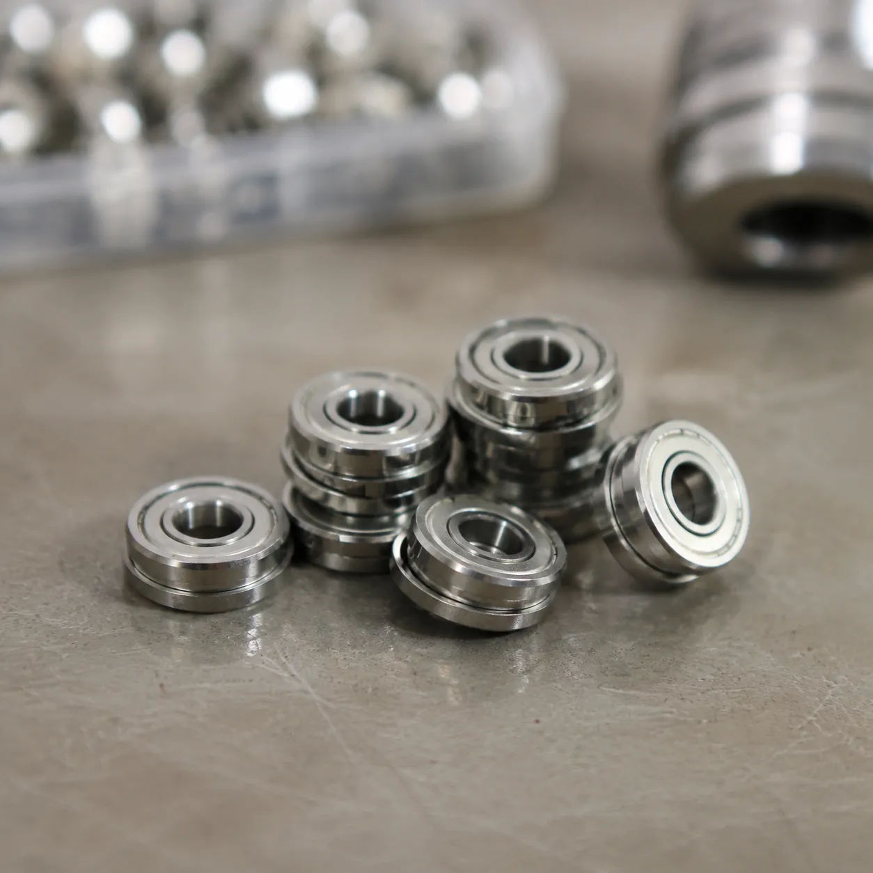 Flanged Double Shielded Miniature Bearings