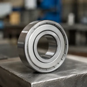 Small deep groove ball bearings double shielded with flanged ZZ — chrome steel miniature metal units for 3D printers and small motors OEM supply