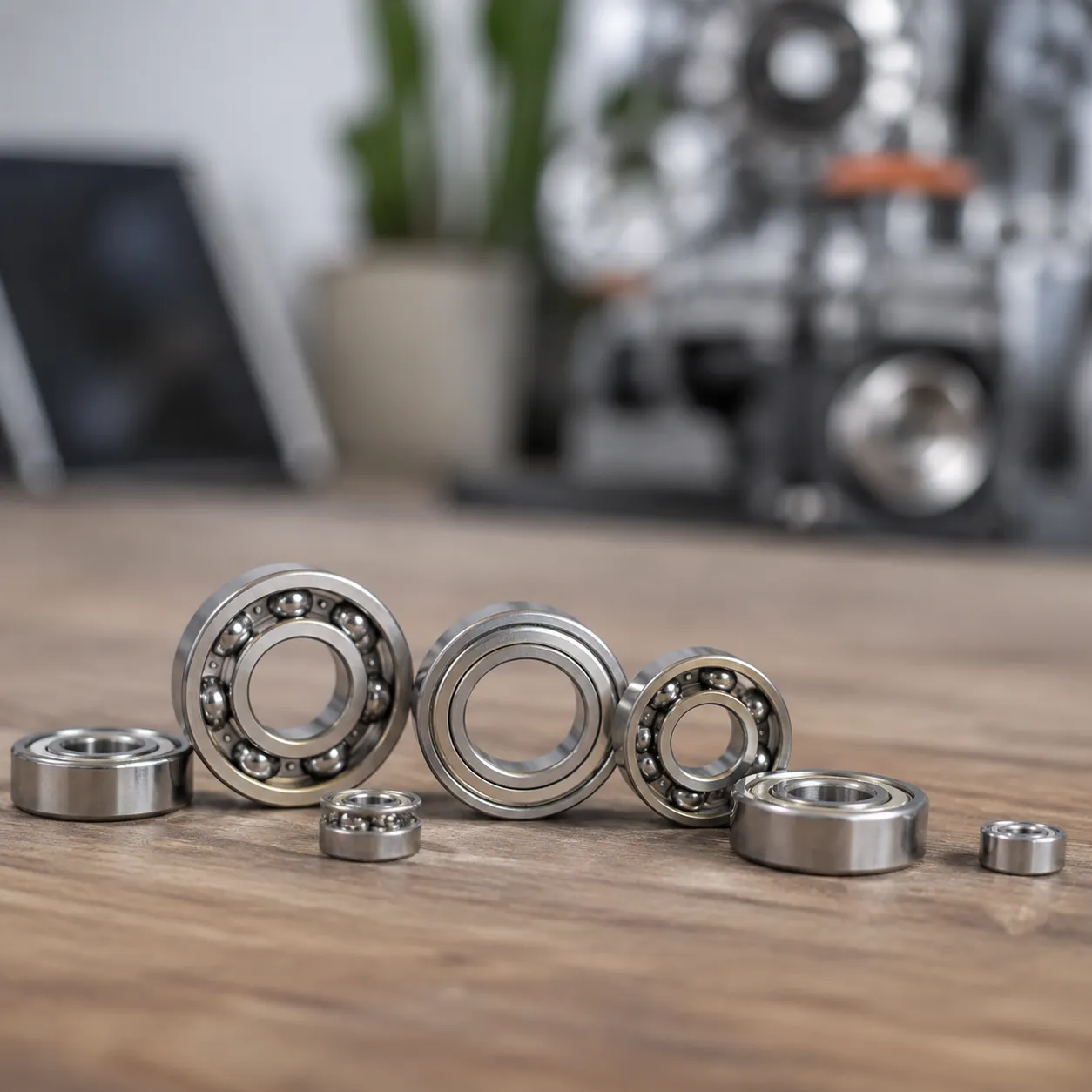 Custom miniature deep groove ball bearings OEM bulk options flanged and special sizes