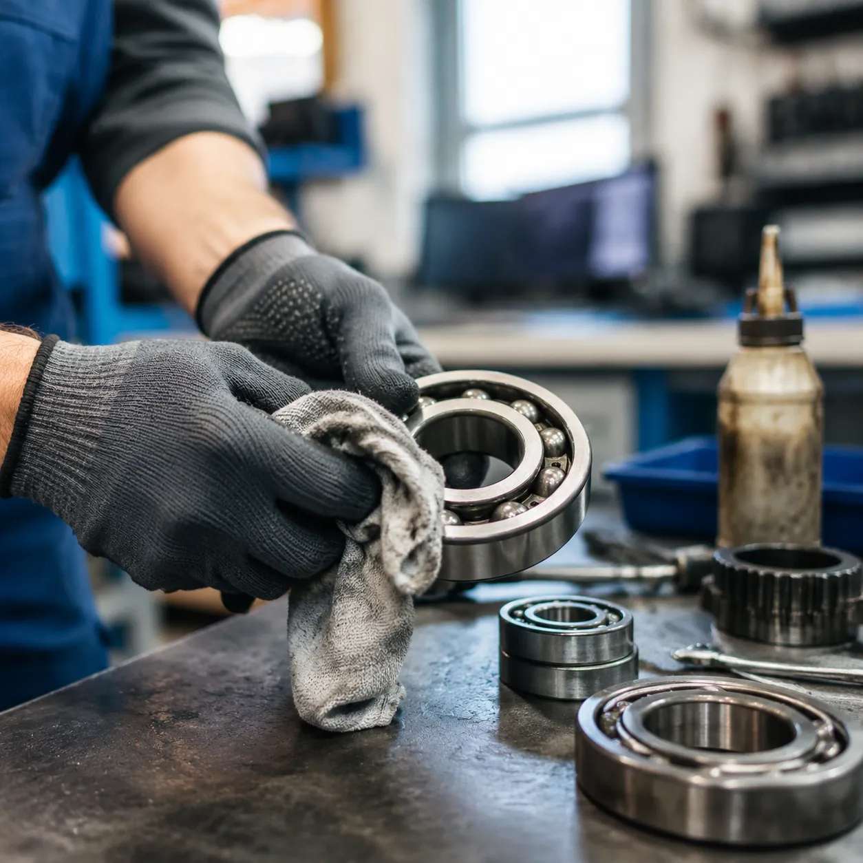 Radial & deep groove ball bearing maintenance