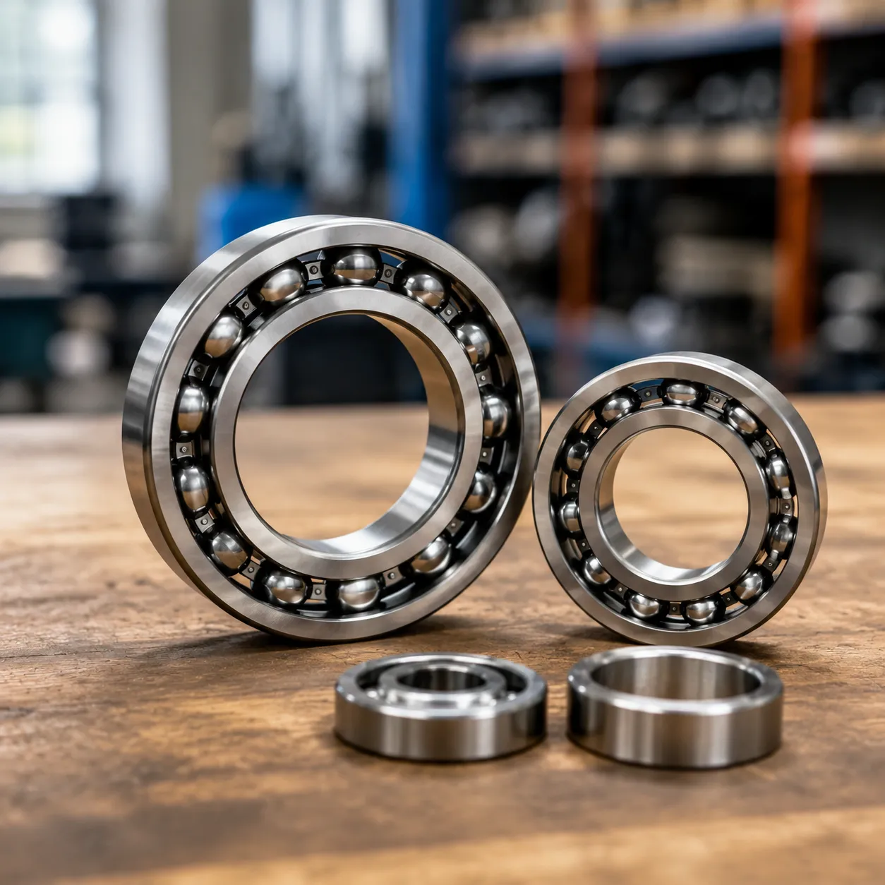 Radial & deep groove ball bearings