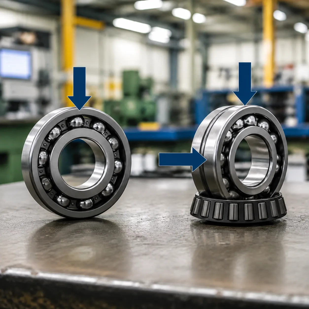 Axial Load vs Radial Load in Deep Groove Ball Bearings