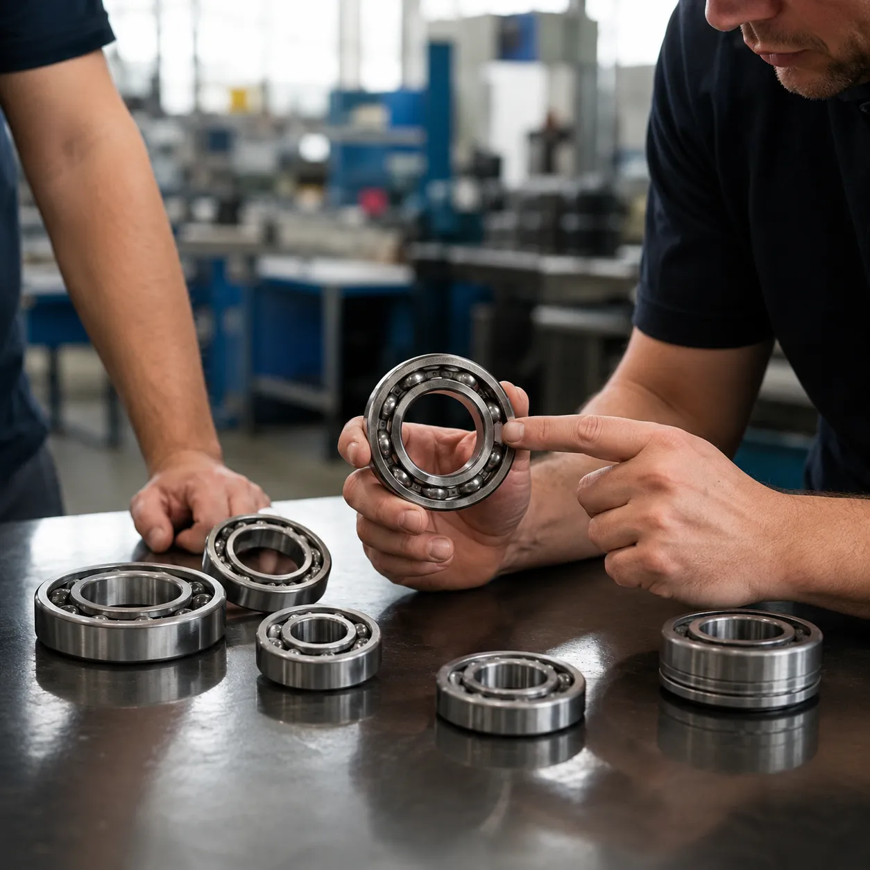 R168 deep groove ball bearing selection chart for cage and seal options