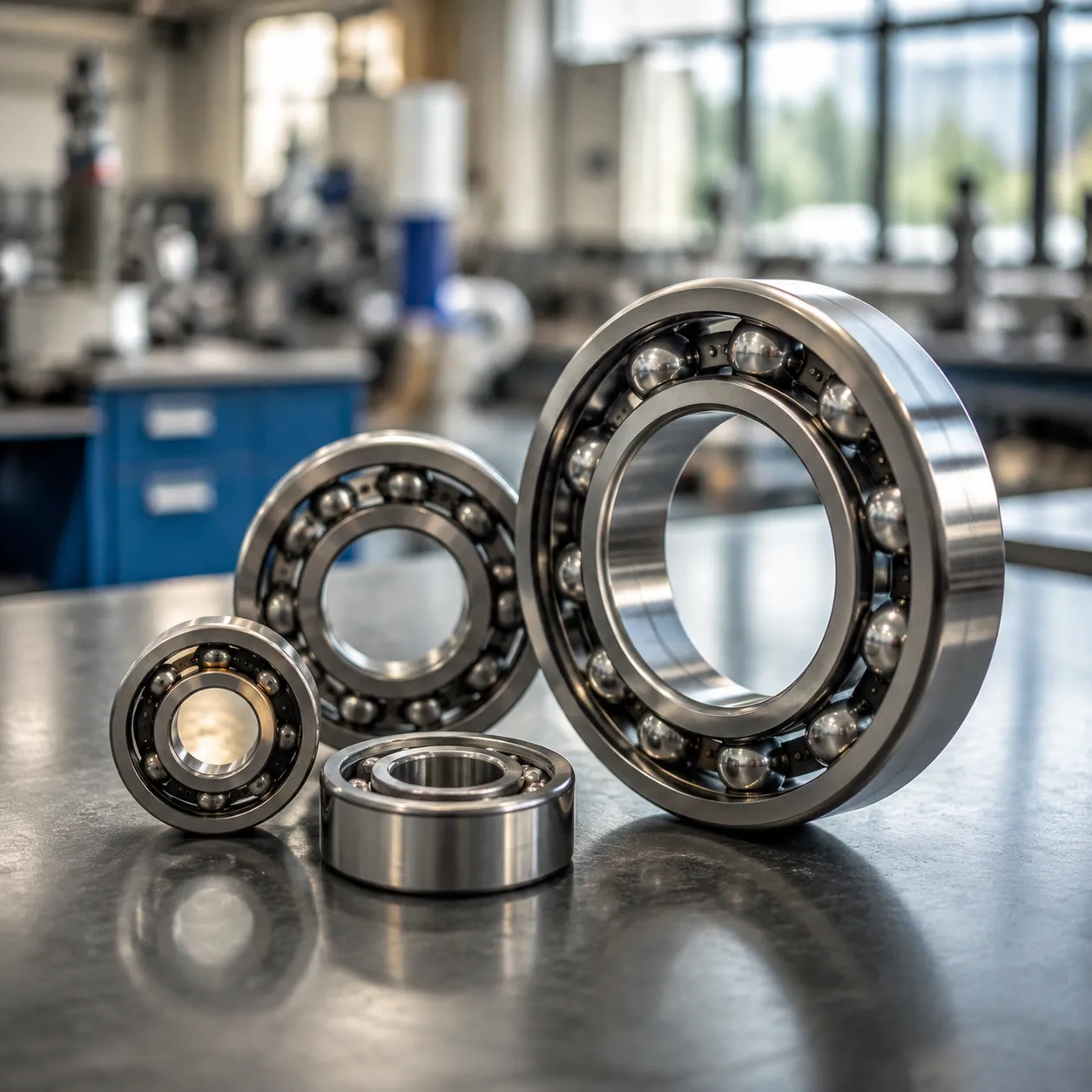 custom deep groove ball bearings applications